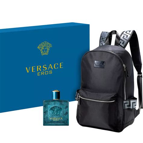 versace cologne goft set|versace backpack gift with purchase.